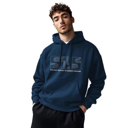 Printed Hoodies, Blue