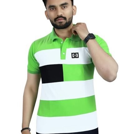 Men's Half Sleeve T-Shirt, Mint Green