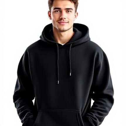 Men's Hoodie, Black