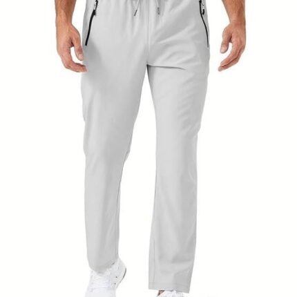 Track Pants for Men, White