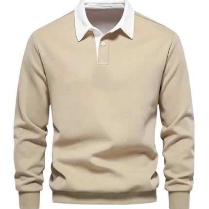 Men Unisex Hoodie, Cream