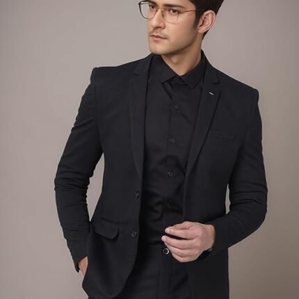 Versatile Blazer for Men, Black