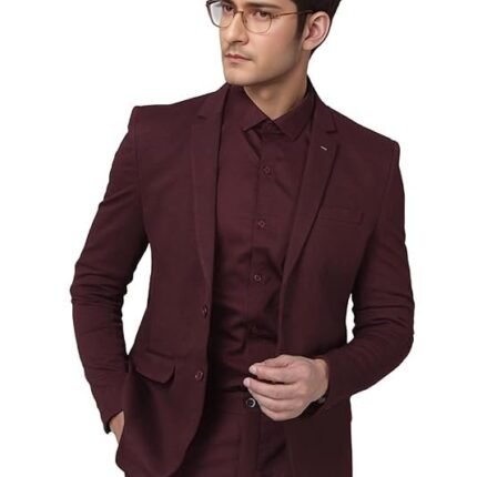 Versatile Blazer for Men, Maroon