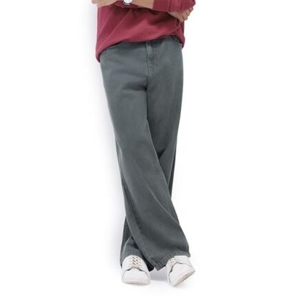 Men's Loose Mid Rise Jeans Grey