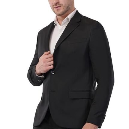 Men's Formal Blazer, Jet Black