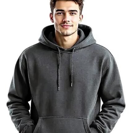 Men's Hoodie, Dark Grey