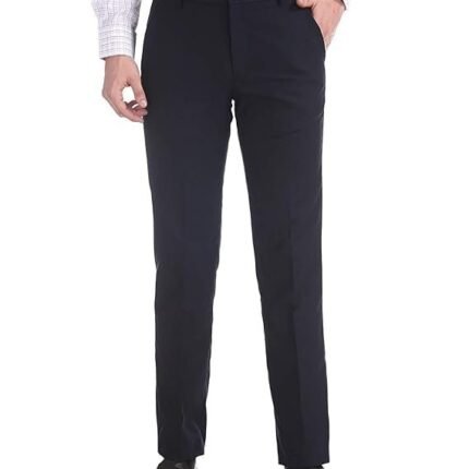 Men's BottomLine Formal Trousers, Blue