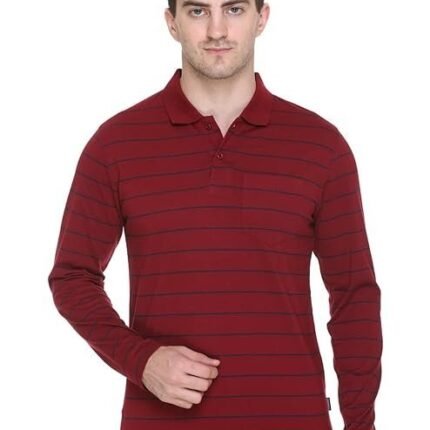 Cotton Polo T-Shirts, Red