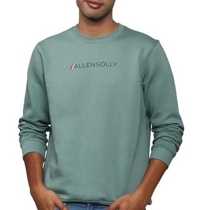 Men's Casual Crew Neck Sweatshirt, Blue