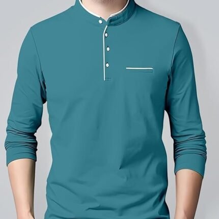 Men's Full Sleeve T-Shirt, Blue