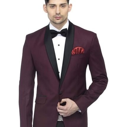 Men's Tuxedo Blazers, Wine
