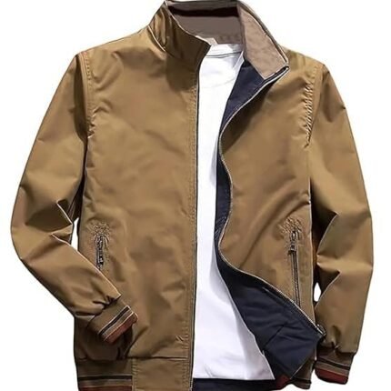 Lightweight Outwear Jacket, Khaki