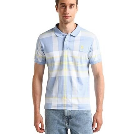 Men's Polo Regular Fit Shirt, Light Blue