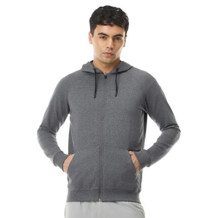 Zipper Hoodies Jackets for Men, Grey