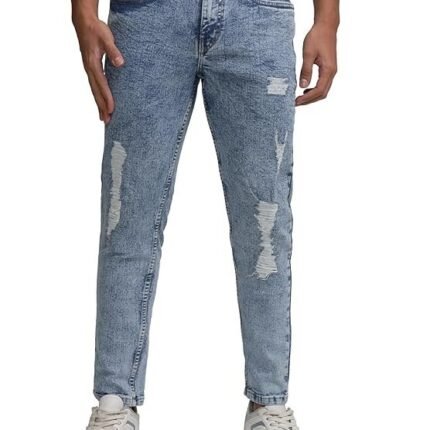 Men's Highlander Tapered Jeans, Light Blue