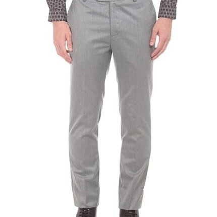 Men's Tapered Formal Trousers, Grey