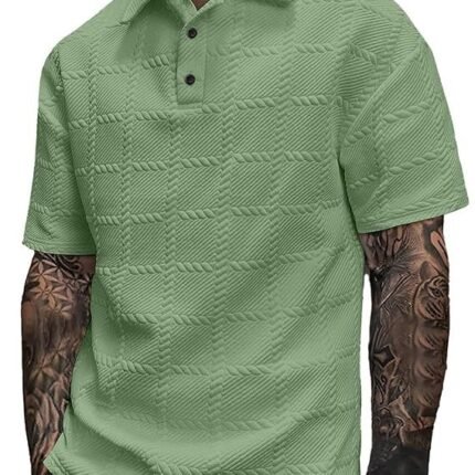 Men's Polo T-Shirt, Olive Green